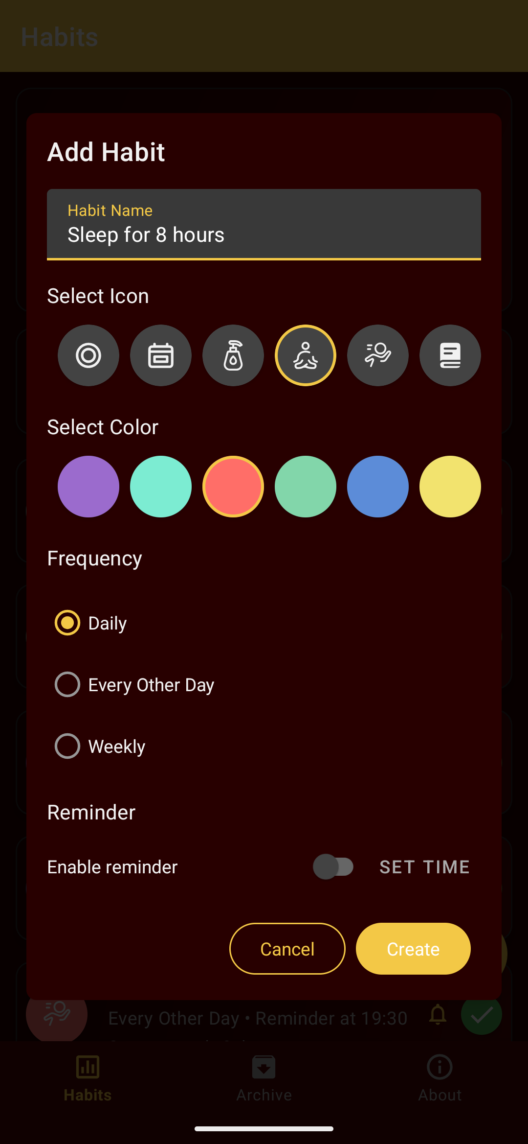 Olymp Better Habits screenshot 1