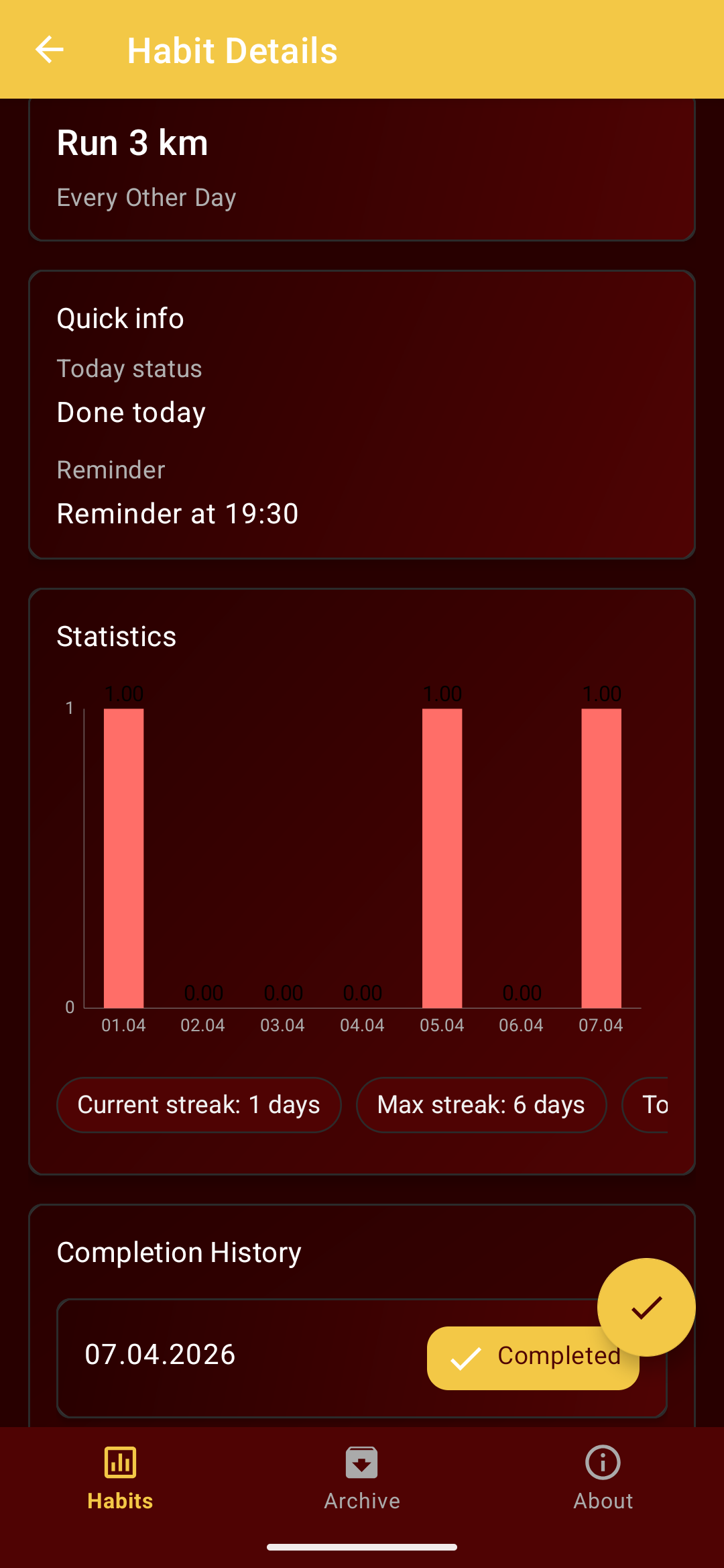 Olymp Better Habits screenshot 2