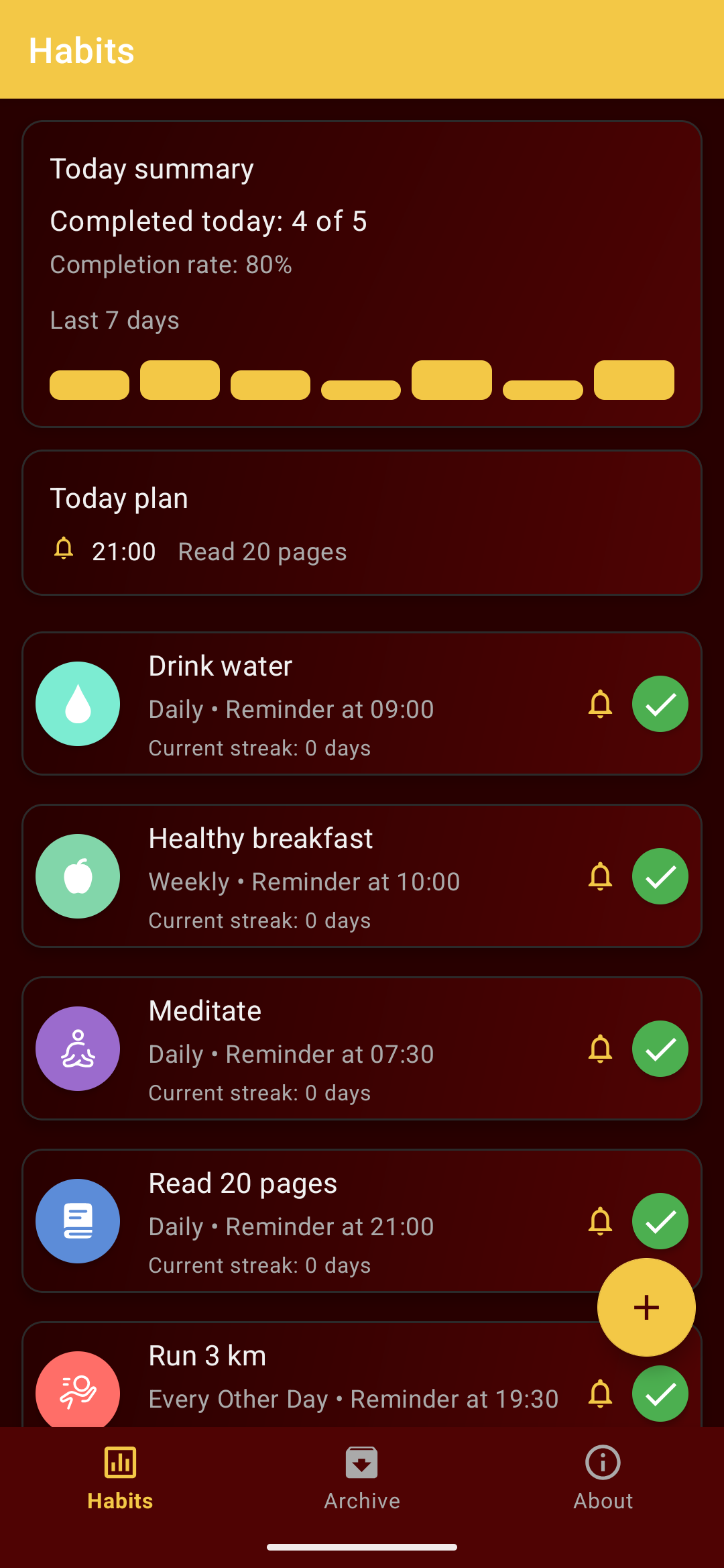 Olymp Better Habits screenshot 3
